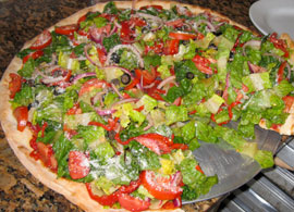 Salad Pizza